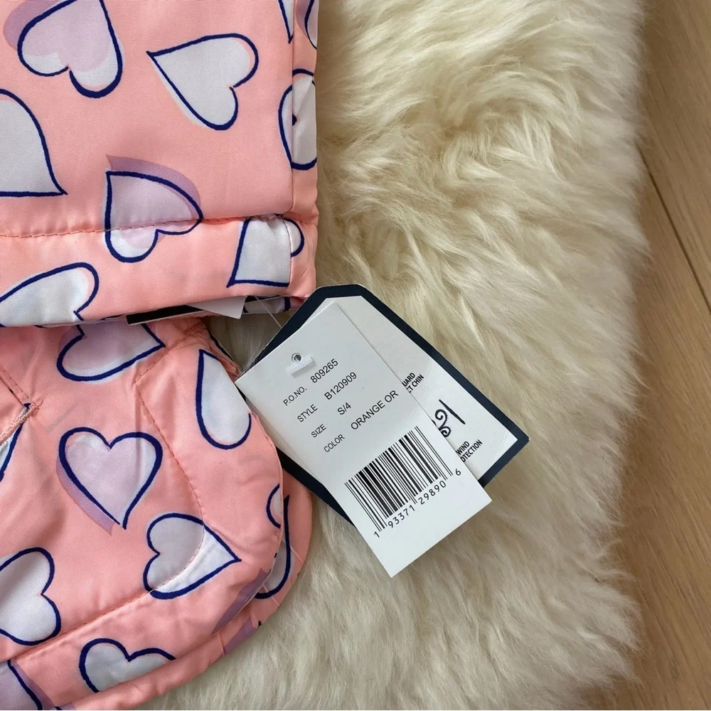 OshKosh jacket with hearts, size 4